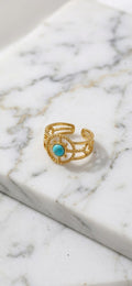 Turquoise Adjustable Ring