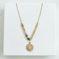 Celestial Beaded Pendant