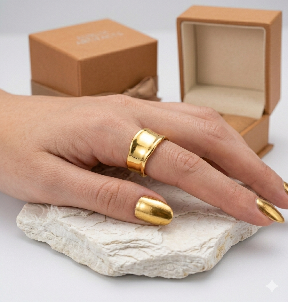 Gold Band Ring