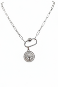 Silvler Compass Star Pendant
