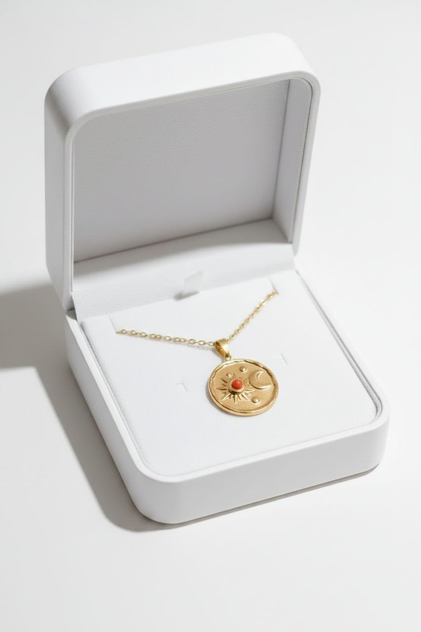 'Sunset' Celestial Pendant