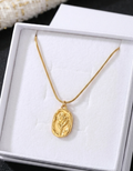 Gold Classic Rose Pendant